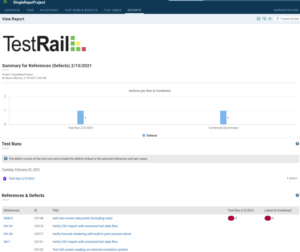 RTM SummaryForReferences