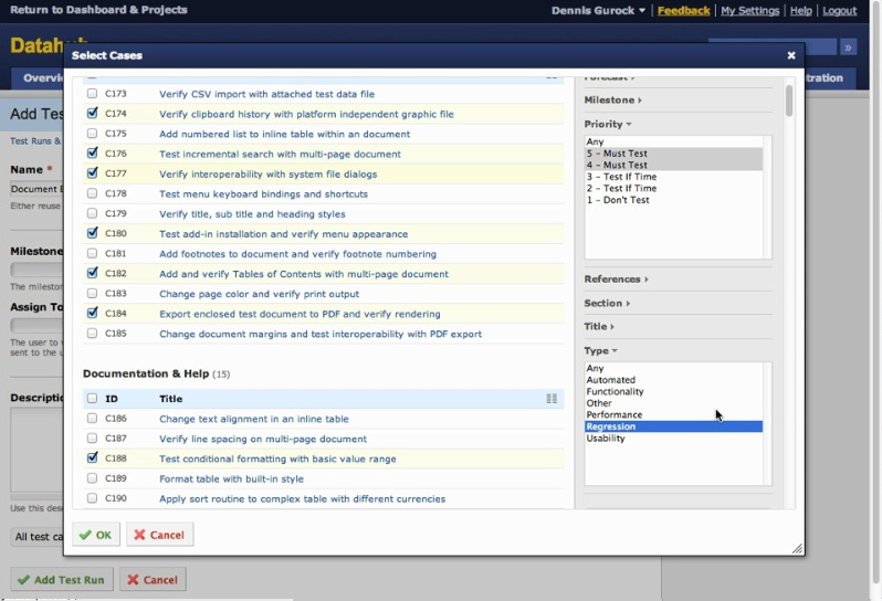 Regression Testing, Agile Teams, Planning for Regression, Performing Regression Using TestRail, Performing Regression, Regression Test, Regression Strategies. TestRail.